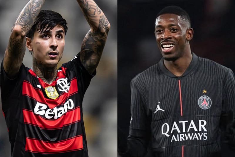 Erick Pulgar disputará la final de la Copa Intercontinental. Fotos: Erick Pulgar y PSG en Instagram.