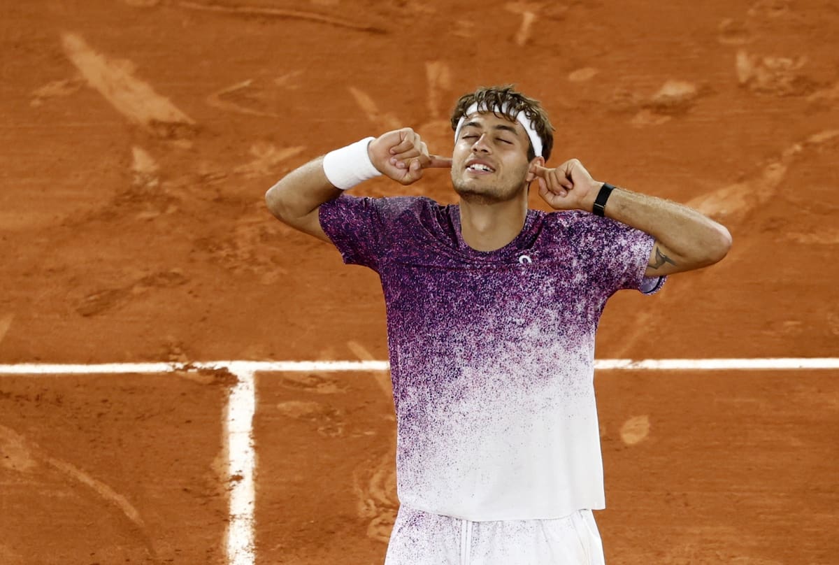 En Roland Garros. Foto: EFE.