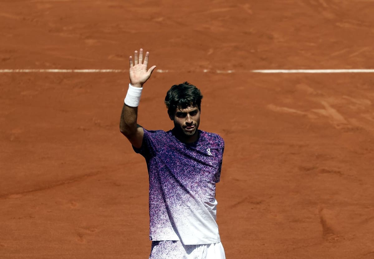 Clasificó a cuartos de final de Roland Garros. EFE