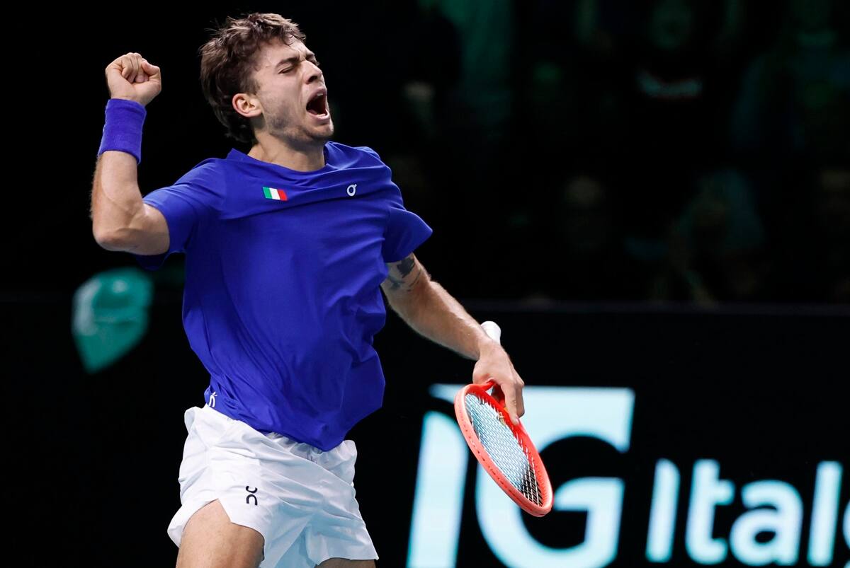 le dio el título de Copa Davis a Italia. EFE