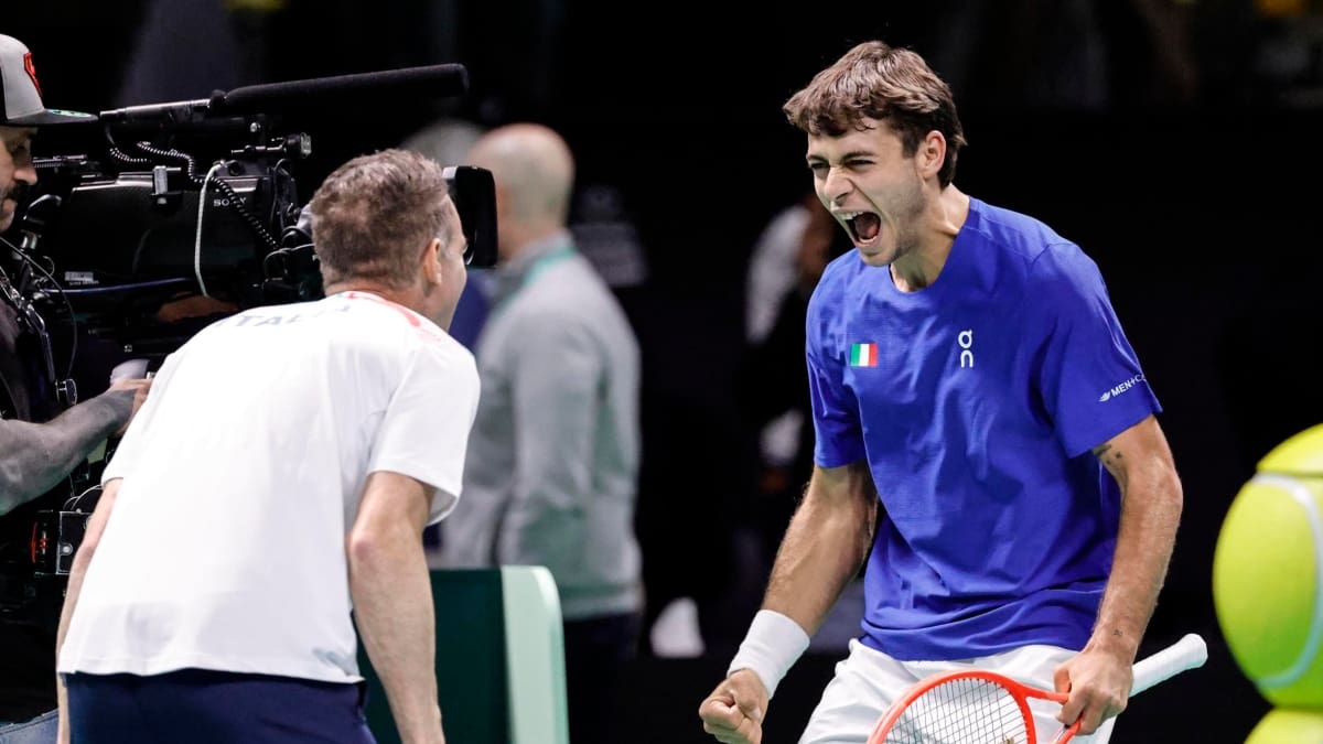 Zizou Bergs se quedó con las ganas: Italia se impuso ante Bélgica y espera rival en la final de la Copa Davis