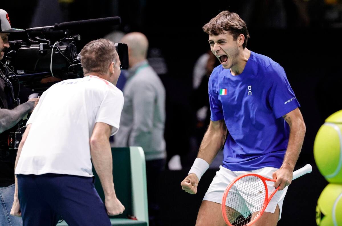 Zizou Bergs se quedó con las ganas: Italia se impuso ante Bélgica y espera rival en la final de la Copa Davis