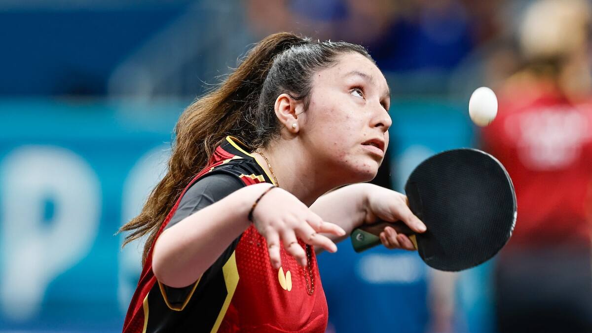 Team ParaChile obtiene nueva medalla: Florencia Pérez aseguró presea en tenis de mesa