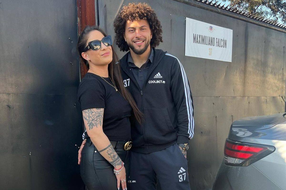 Esposa de Maxi Falcón saludo a Colo Colo por los 100 años.