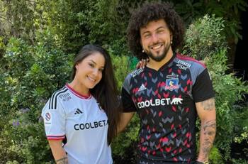 Esposa de Maxi Falcón no olvida a Colo Colo: “Ojalá algún día podamos volver”