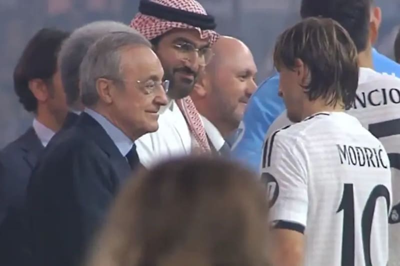 Le dice una increíble frase a Luka Modric