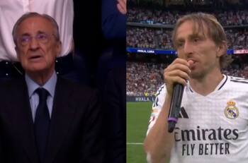 Nunca antes visto: el discurso de Luka Modric que hizo llorar a Florentino Pérez
