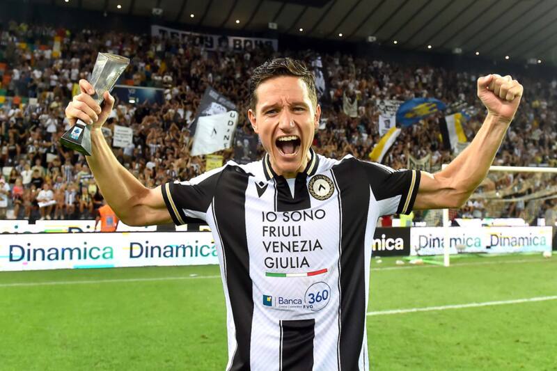 Florian Thauvin espera por Alexis Sánchez para ser su compañero en la creación de juego. (Foto: @Udinese_1986)