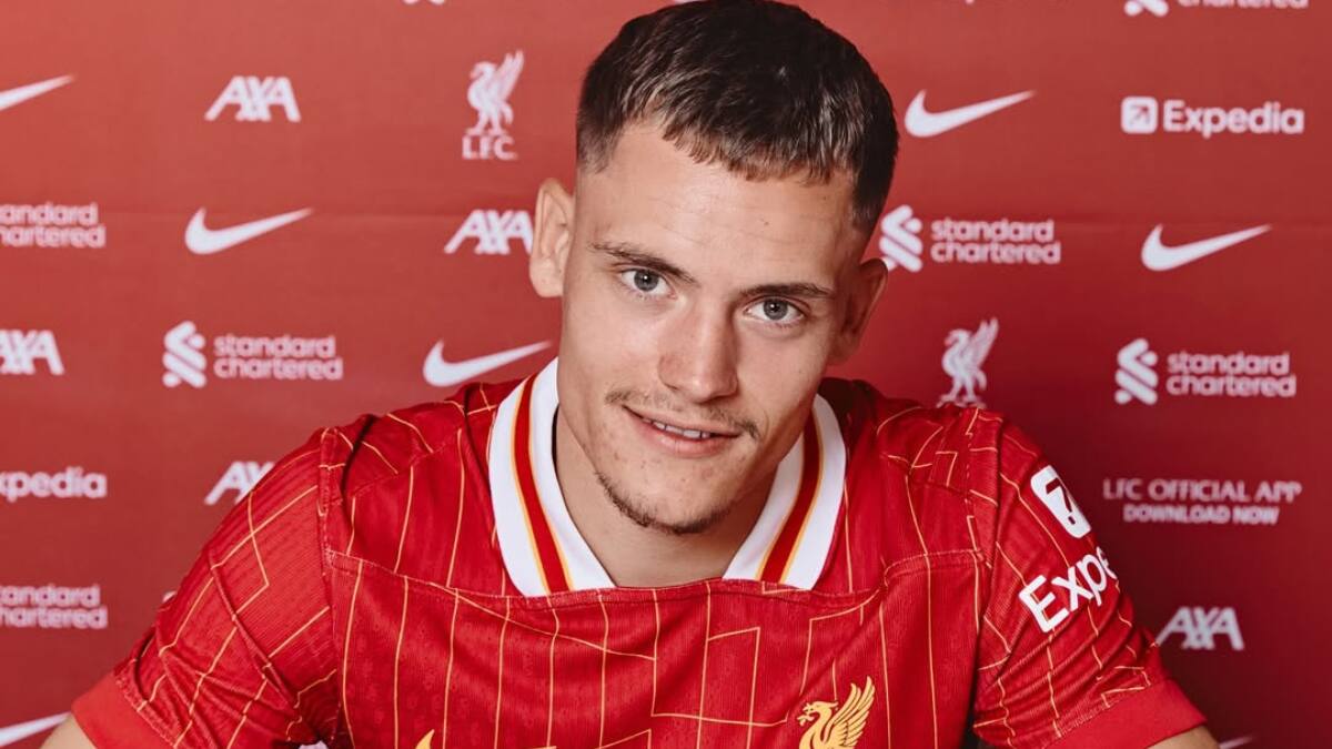 El más caro en la historia de la Premier: así presentaron a Florian Wirtz en el Liverpool