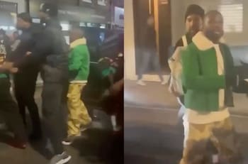 VIDEO | Floyd Mayweather como nunca lo viste: una turba lo atacó en Londres