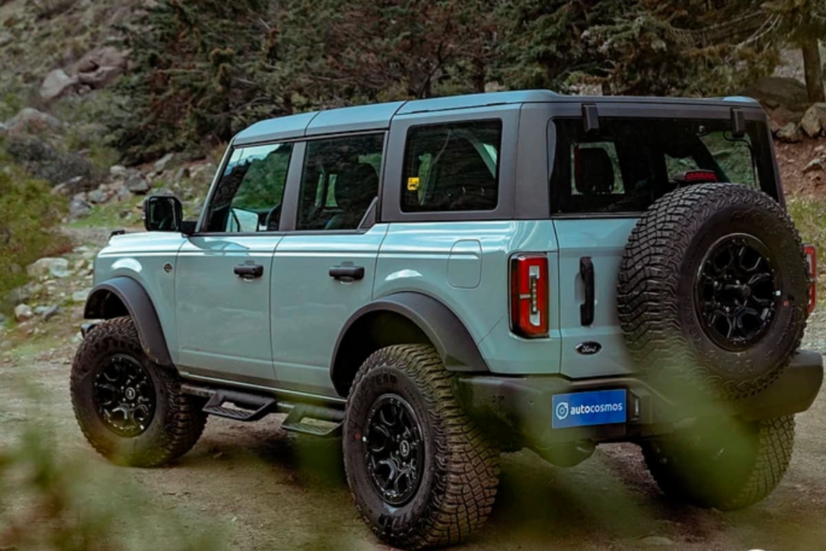 El Ford Bronco cuenta con una estética retrofuturista