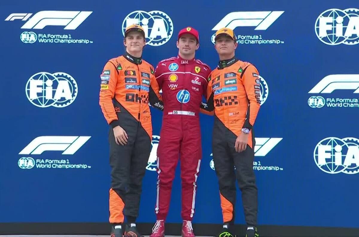 Leclerc da el batacazo en la Fórmula 1: pole position en Hungría