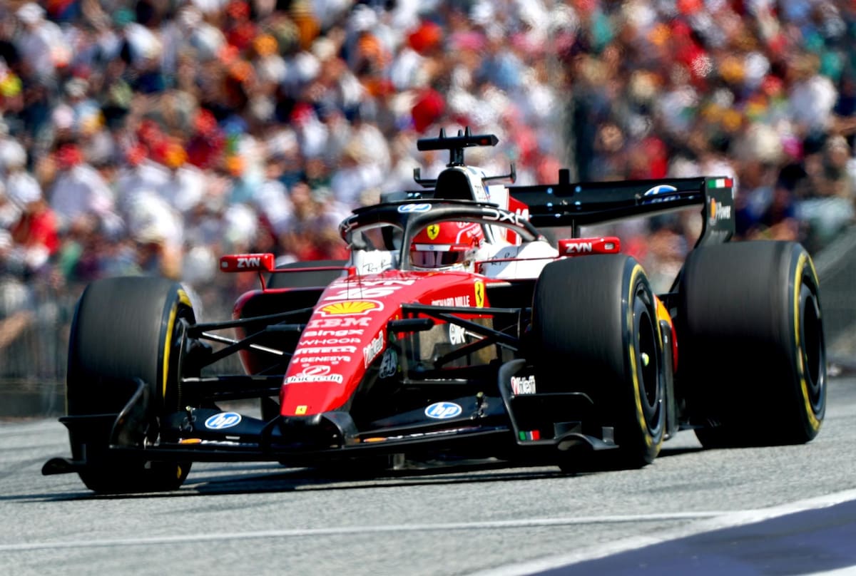 El monoplaza de Ferrari en la F1. Foto: EFE.