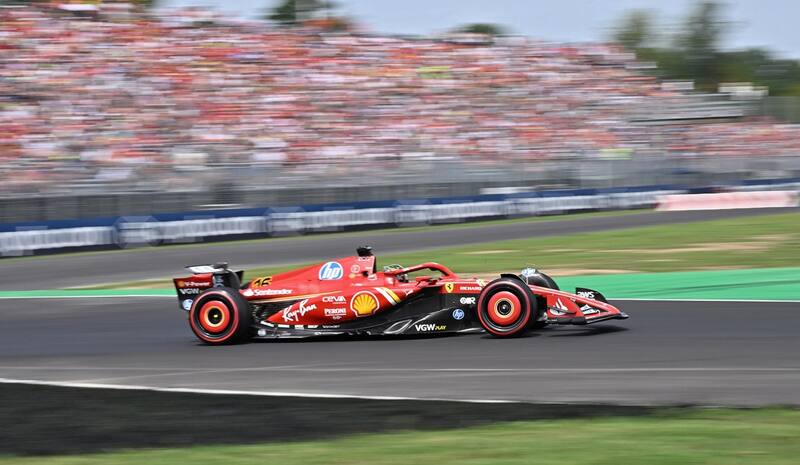 Charles Leclerc ganó el Gran Premio de Italia en Monza. EFE