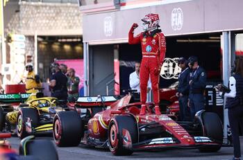 Golpe a Red Bull en la F1: Charles Leclerc le dio la pole position a Ferrari en Mónaco
