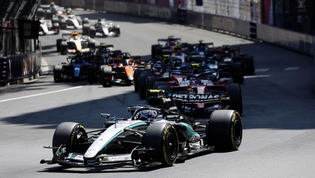 Kimi Antonelli ganó el Gran Premio de Mónaco. EFE