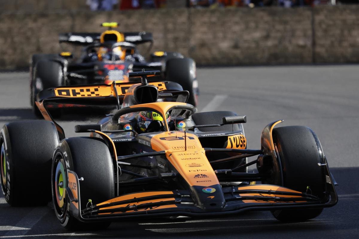 Oscar Piastri granó el Gran Premio de Azerbaiyán. EFE