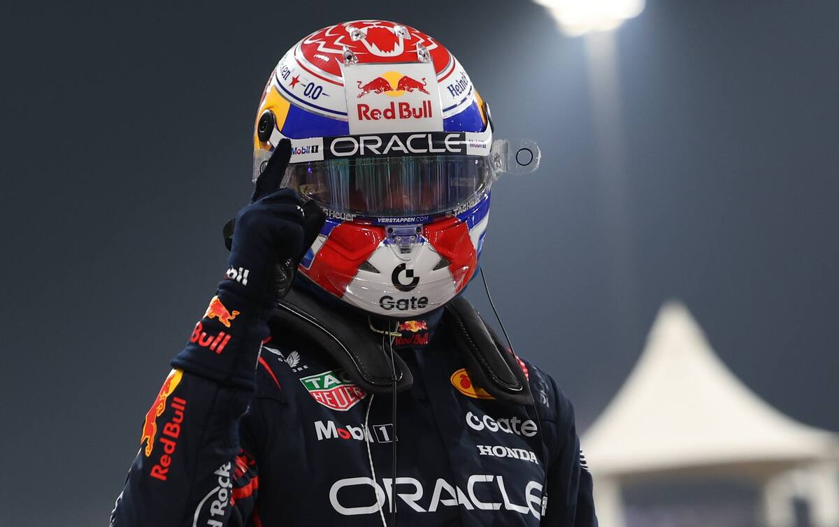 Max Verstappen se quedó con la pole position del Gran Premio de Abu Dabi. EFE