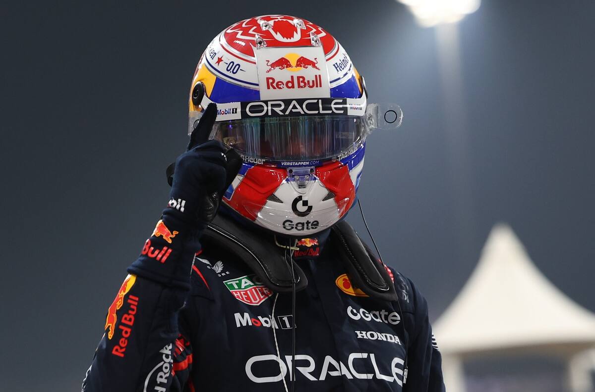 Max Verstappen dio el batacazo y se quedó con la pole position del Gran Premio de Abu Dabi