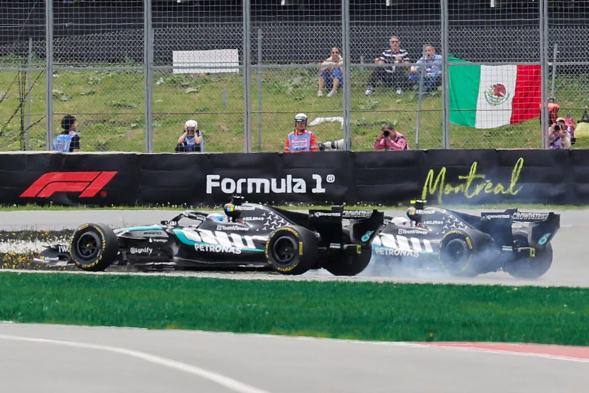 La batalla entre Antonelli y George Russell la sigue ganando el italiano. EFE