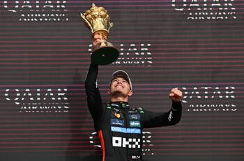 Terminó llorando: Lando Norris gana una carrera loca en Gran Bretaña y la F1 queda al rojo vivo