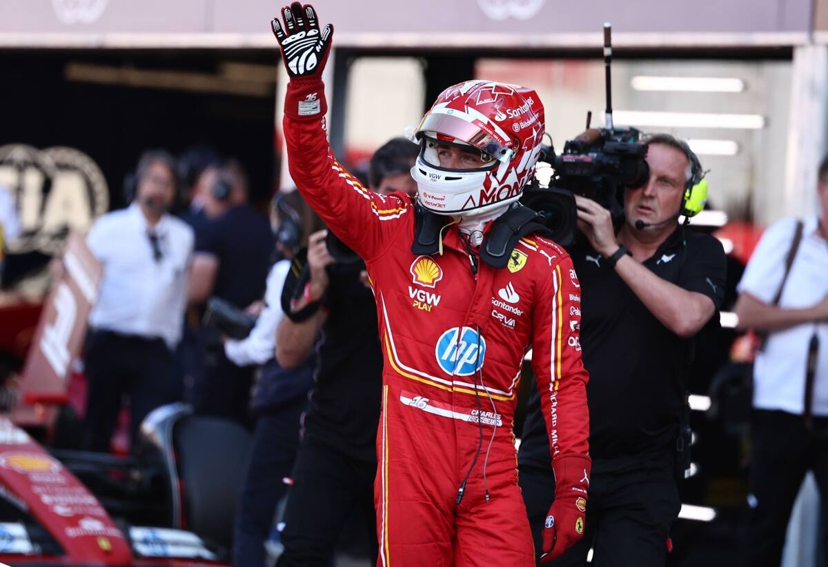Charles Leclerc fue profeta en su tierra y ganó el Gran Premio de Mónaco. EFE