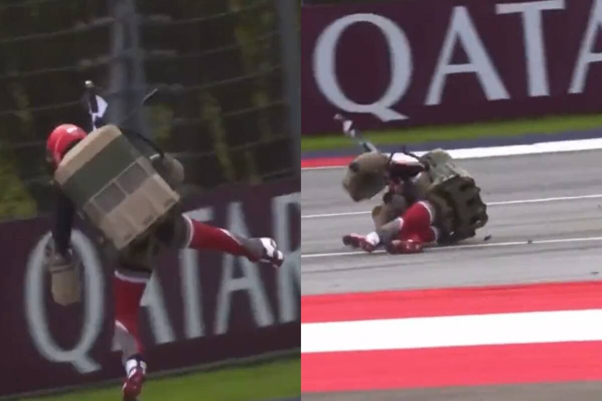 vivió un curioso momento en el Gran Premio de Austria.