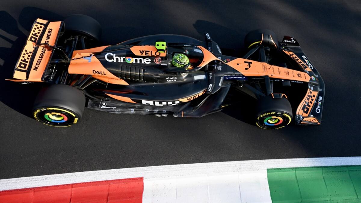 Lo de Lando Norris va en serio en la Fórmula 1: se quedó con la pole position del Gran Premio de Italia