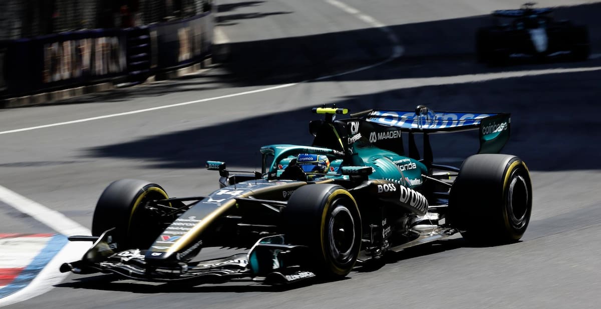 Fernando Alonso en Mónaco. Foto: EFE.