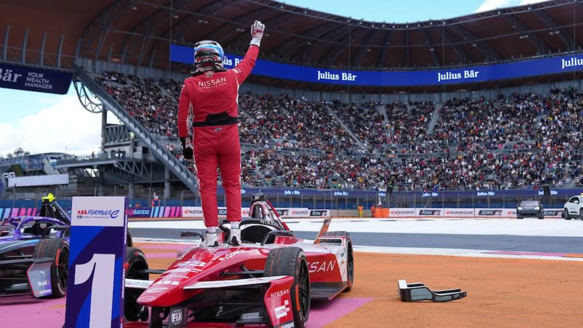Nissan sorprende y se queda con el triunfo en el e-Prix de México de Fórmula E