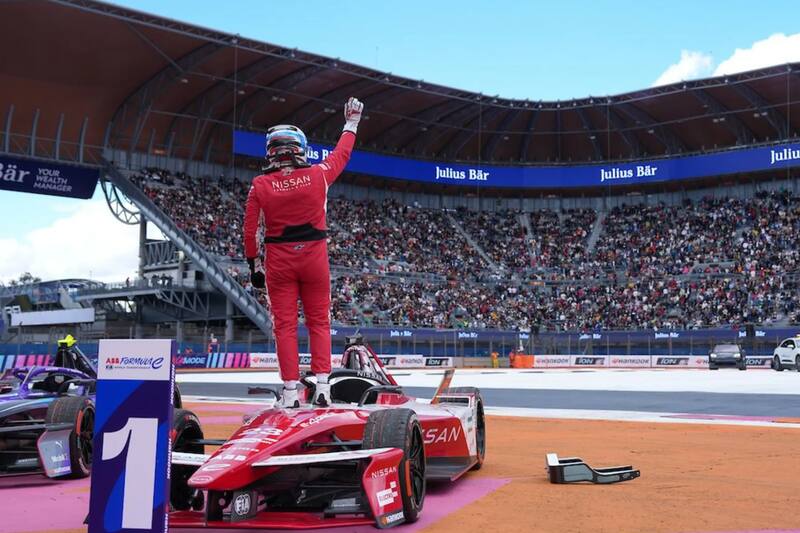 Oliver Rowland ganó en el e-prix de México