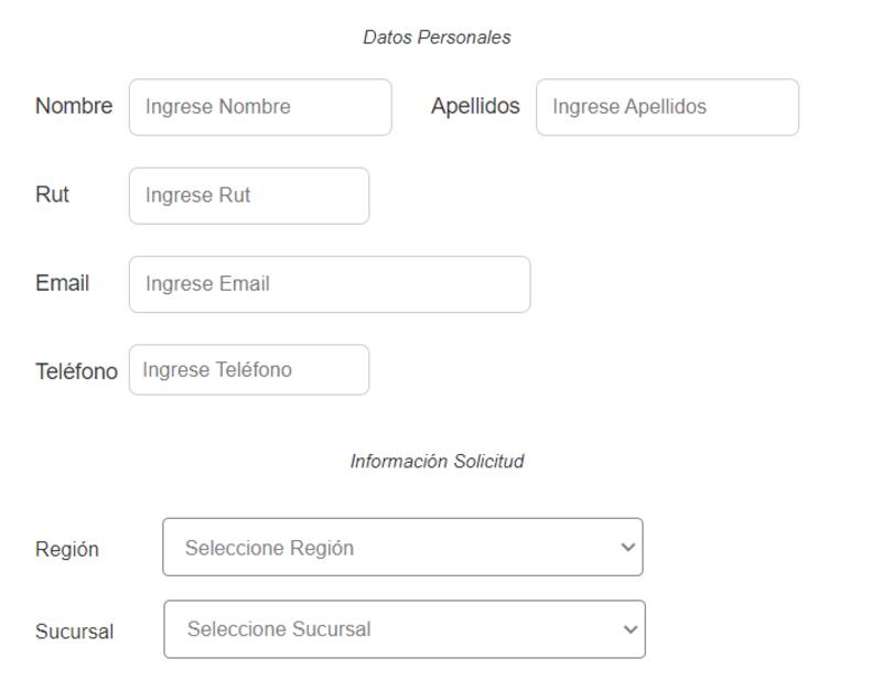 Así es el Formulario de solicitud del Crédito Pyme.