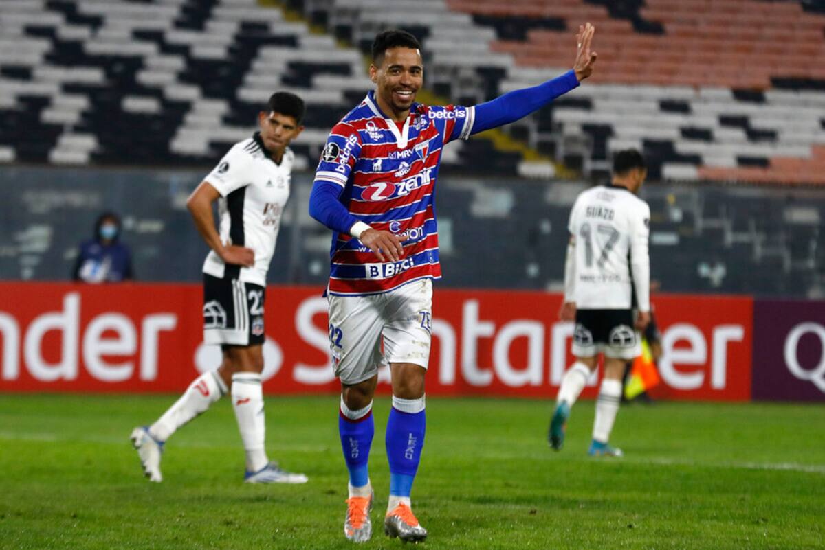 contra Colo Colo por la Copa Libertadores 2022.