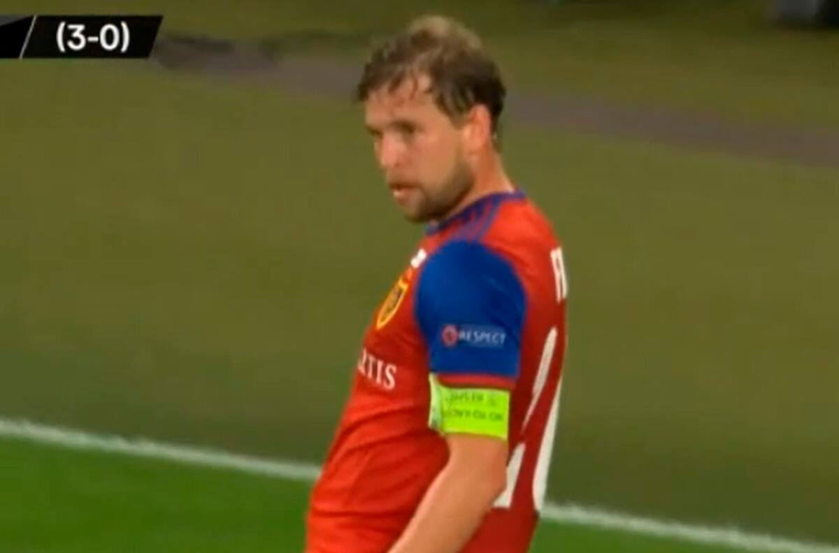 Con este golazo de Frei, Basilea venció a Frankfurt y avanzó a cuartos de Europa League