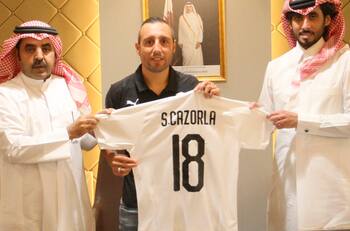 Así fue la genial presentación de Santi Cazorla en el Al Sadd