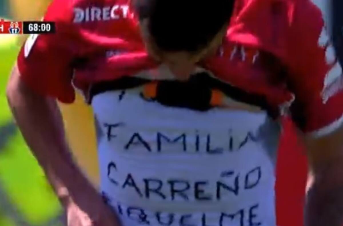 La emotiva dedicatoria de Pablo Aránguiz a Jaime Carreño
