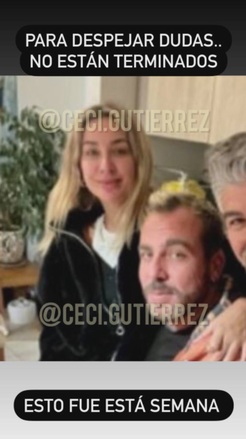 Esta sería la prueba de Cecilia Gutiérrez para afirmar que la pareja seguiría unida