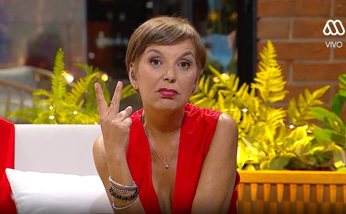 La animadora defendió el nombre de su podcast. Créditos: Mega