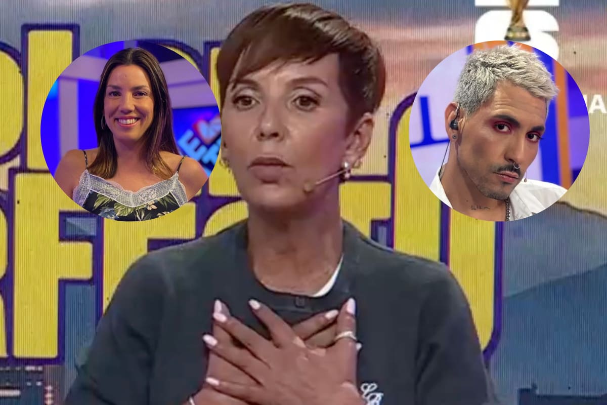 La animadora se lanzó contra Paula Escobar y Pablo Candia.