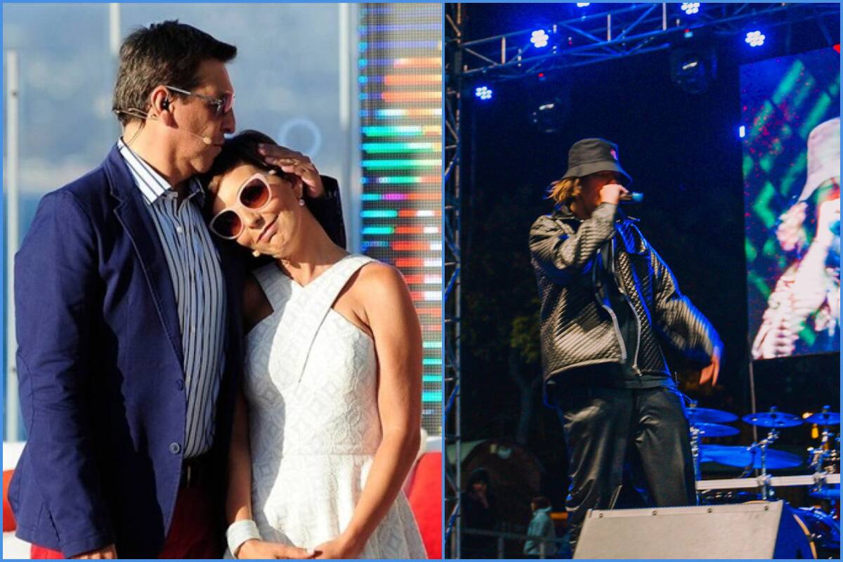 El orgullo de Fran García-Huidobro y Julio César Rodríguez por su hijo cantante, NineTeen Elevnn