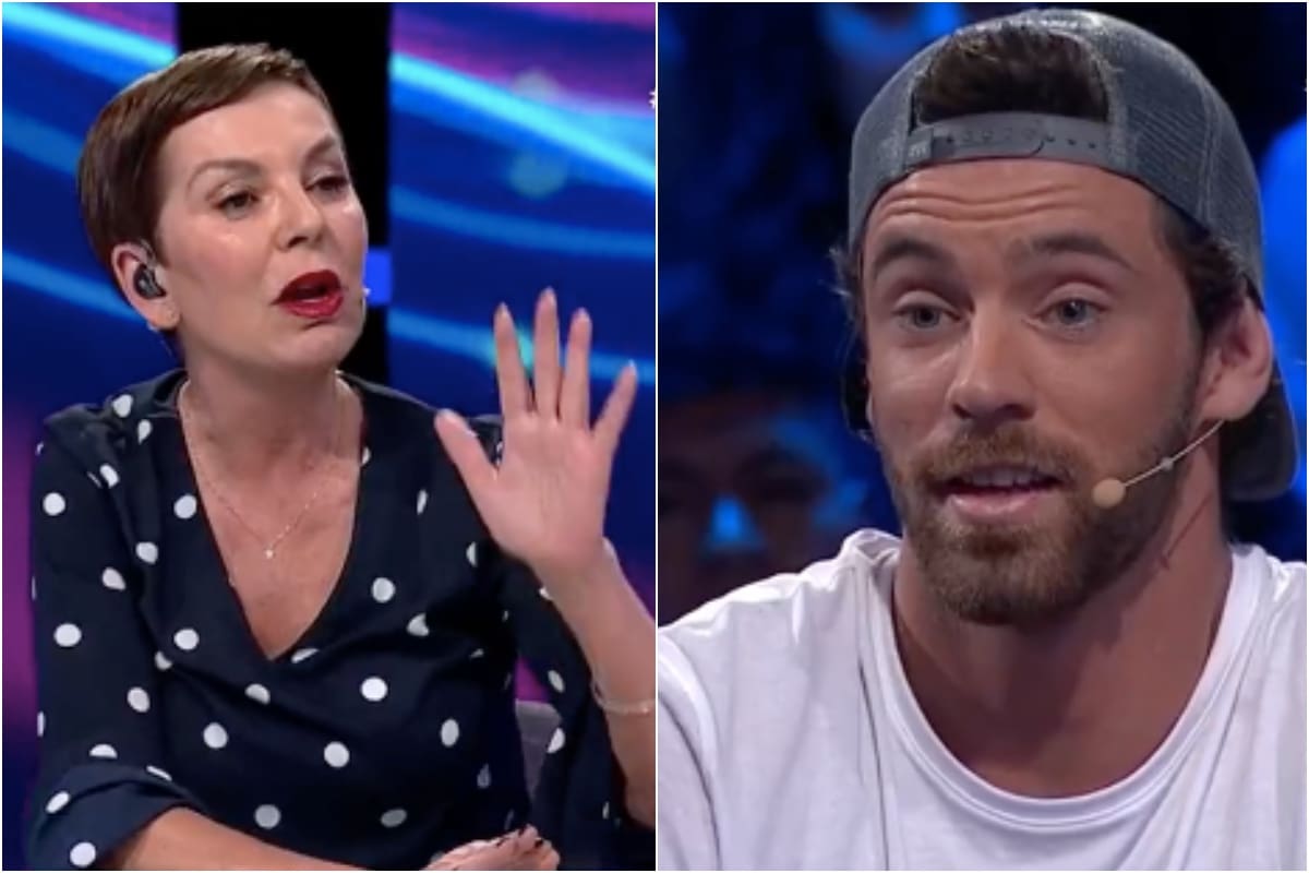 Fran García-Huidobro y Lucas Crespo protagonizaron un tenso momento en vivo.
