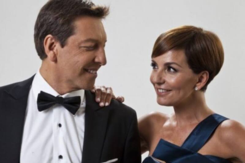 Fran García-Huidobro y Julio César Rodríguez/ Chilevisión