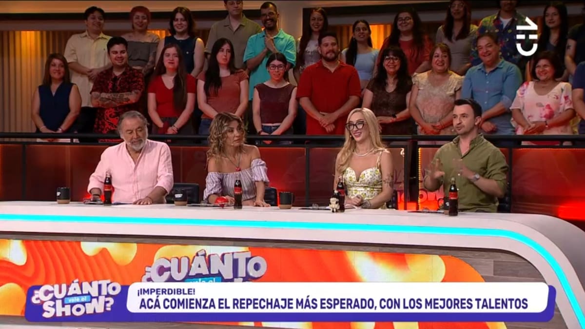 Fue parte del regreso de Cuánto Vale el Show. Foto: CHV.