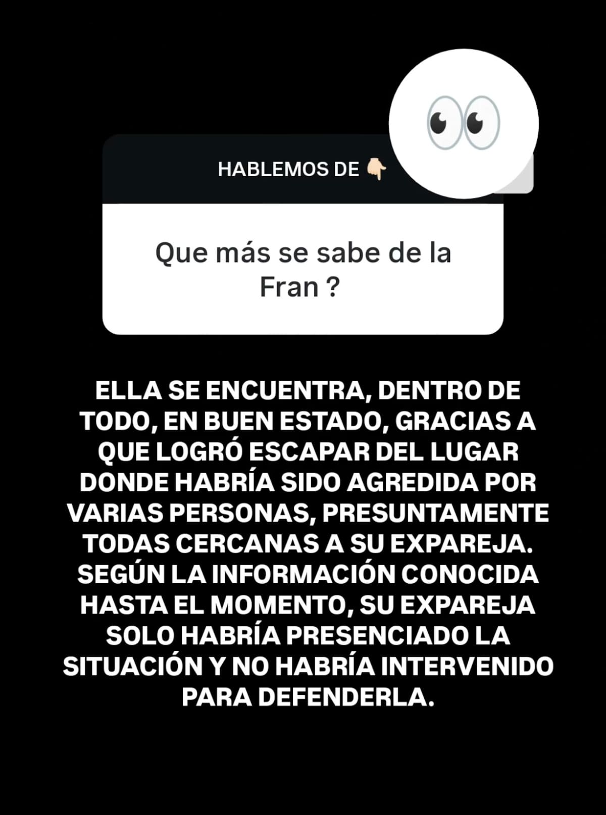 La cantante habría sido golpeada por su expareja.