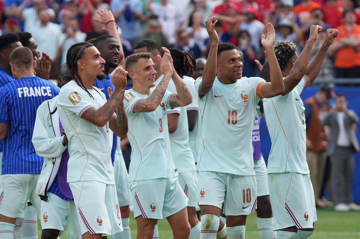 Todo es felicidad en Francia. Foto: EFE.