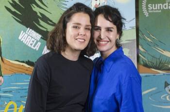 Amor y trabajo: Fernanda Urrejola y Francisca Alegría se lucen en el estreno de su primera película juntas