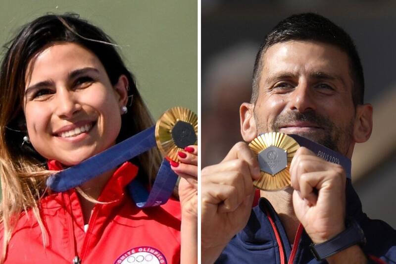 y Novak Djokovic fueron dorados en París 2024.