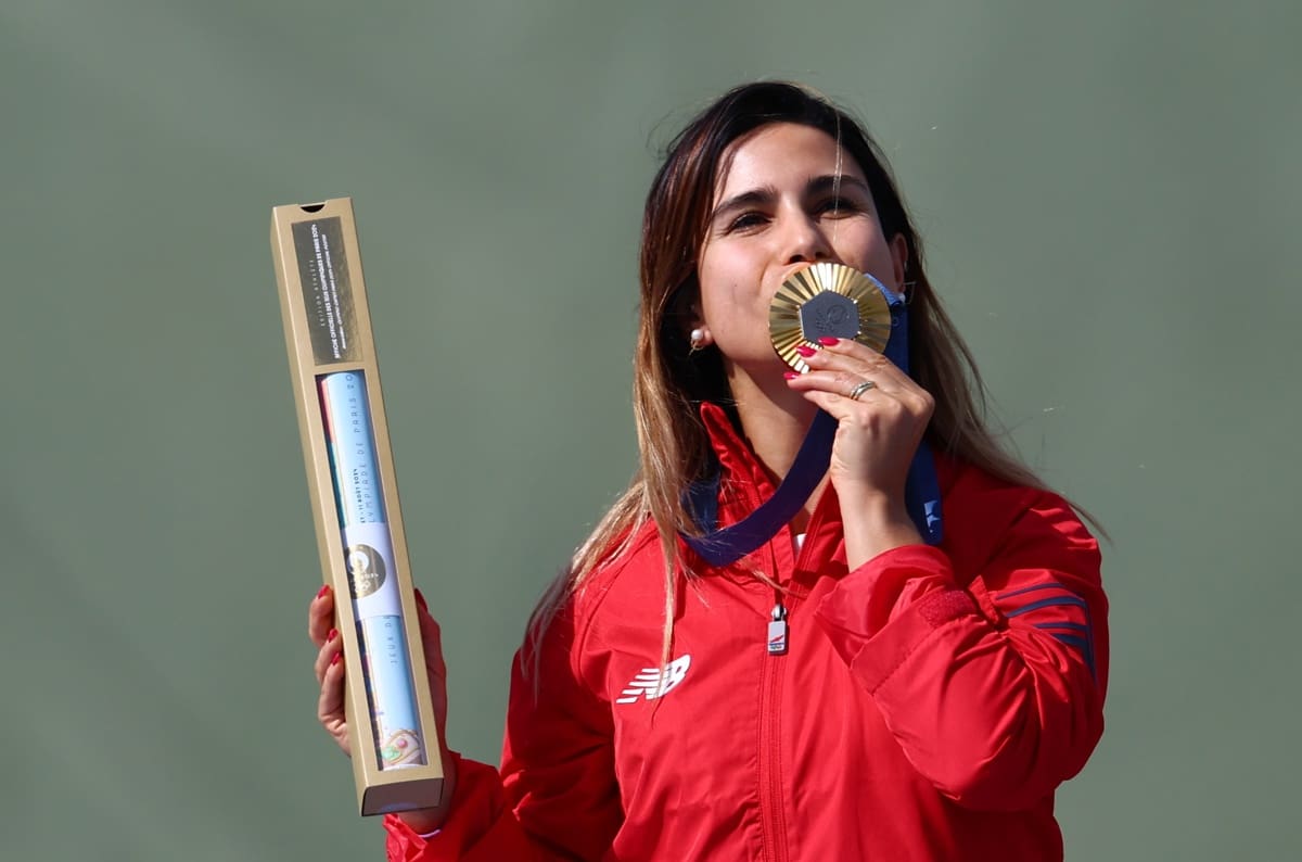 Francisca Crovetto en París 2024. EFE
