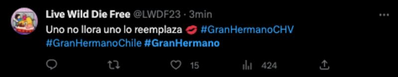 Francisca Maira provocó diversas reacciones en Twitter.