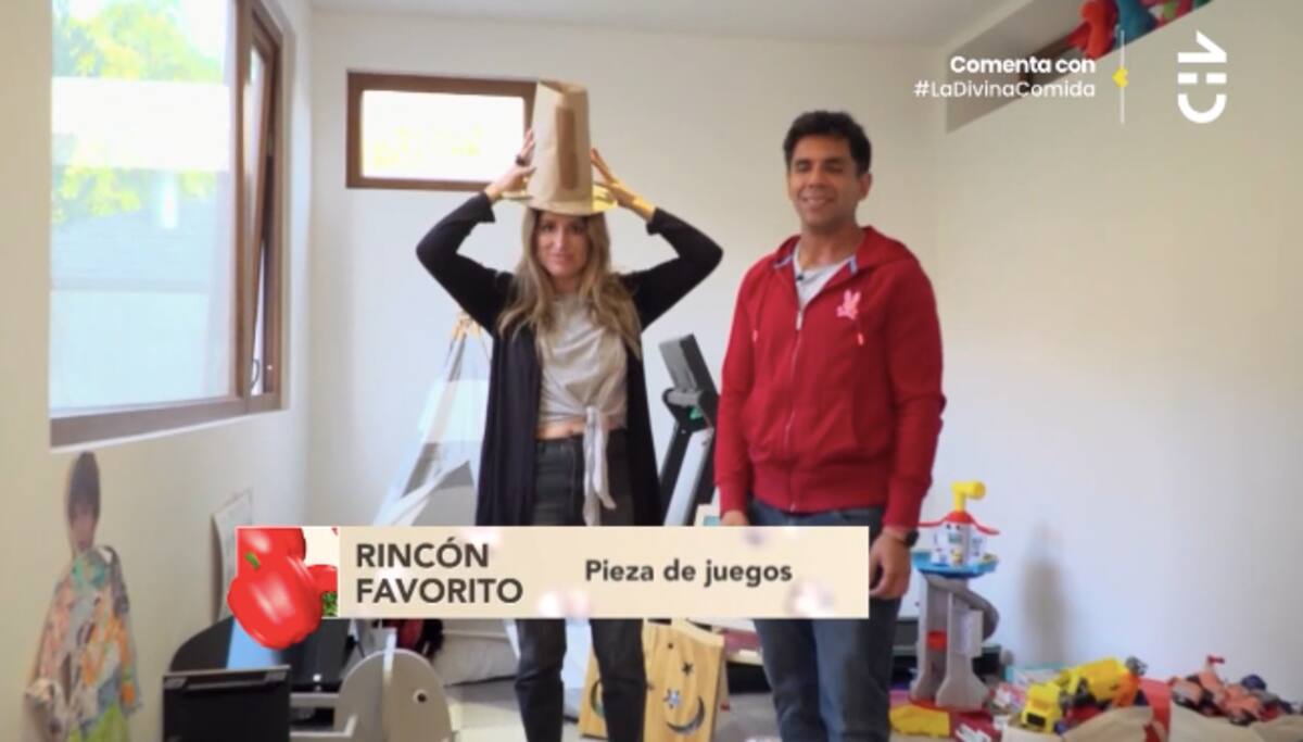 La sala de juegos de sus hijos. Foto: CHV.